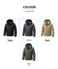 Men's Autumn/Winter Graphene-Cotton Padded Jacket: Loose Fit, Trendy, Thick & Warm