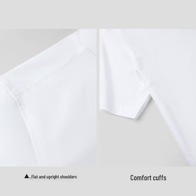 HLA Men's Short Sleeve Business Shirt