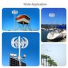 Small Wind  , 12v 5 Blade  1200W High Efficiency Wind   Generator for Boats Terraces Cabins or Mobile Houses
