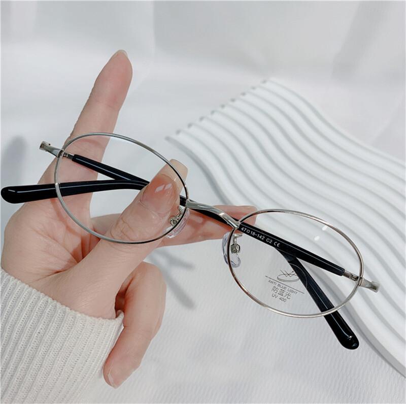Vintage Tortoise Shell Round Reading Glasses Women Men Brand Design Small Oval Sun Glasses Alloy Fashion Eyeglasses