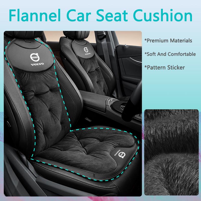 2026 Car Interior Cushion Plush Seat Cover Backrest Protector Pad For Volvo Rdesign XC40 V50 V60 S80 FH500 C30 XC60 S60 XC90 V70