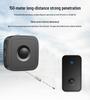 Wireless Doorbell, Self-Powered, Long-Range, Three Buttons, Single Receiver, Battery-Free, Waterproof, Elderly Call Feature.