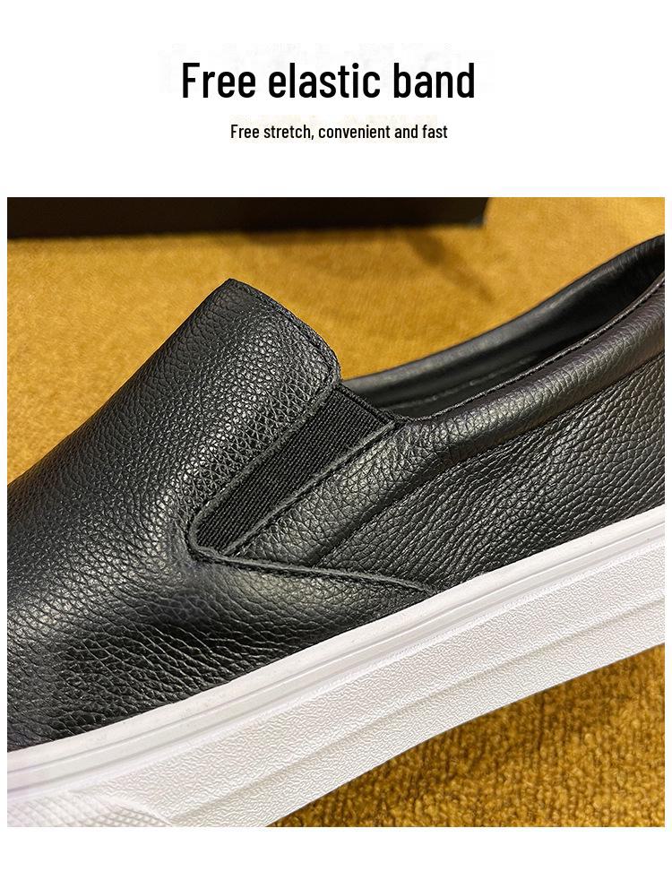 Dámské podzimní mokasíny z hovězí kůže s měkkou podrážkou - Lehké, prodyšné, ležérní, boty odolné proti opotřebení