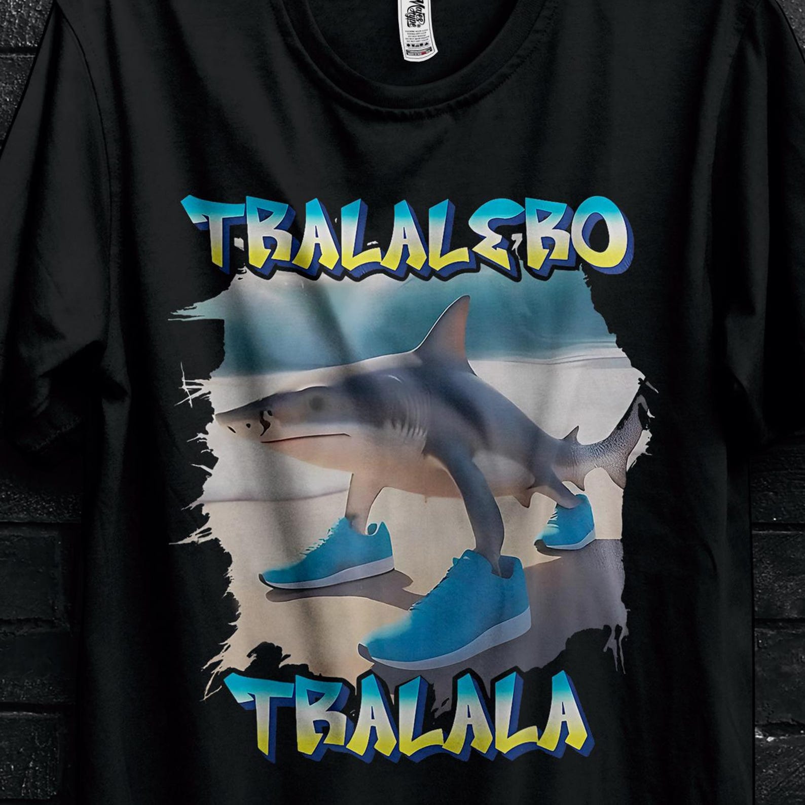Trallallero Trallalla Funny Italian Brainrot Meme T-shirt, Stupid Gifts, Unhinged Clothes, Cactus Elephant, Dank Memes Tshirt, Lirili Larila 4XL