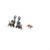 Modern Resin Elephant Figurine Sculpture Ornament Art Craft Collectible Brass Animal Statue Creative