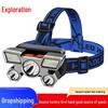 Rechargeable Super Bright Long-Range Headlamp for Outdoor Night Activities - Five LEDs