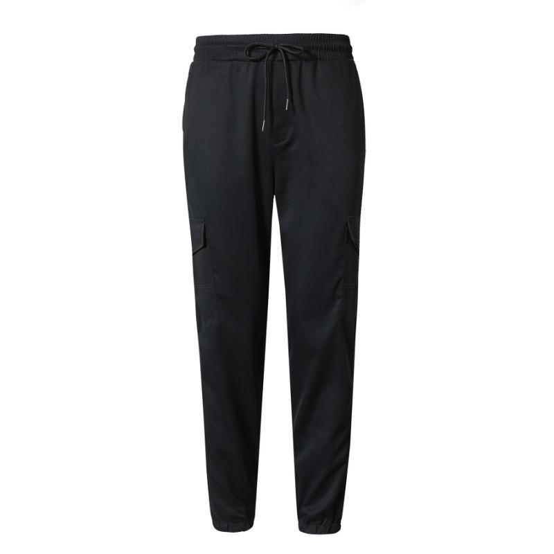 Men Multi Pocket Casual Cargo Long Pants Vintage High Street Work Trousers