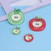 DIY Resin Accessories Kit: Apple Hair Clips, Hair Ties, Cream Glue Ornaments, Phone Case Decor, Storage Stickers, Fridge Magnets