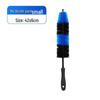 Long-Handled Bent Wheel & Tire Brush - Large Bristle Cleaning Tool for Car Wheels and Engine Interior