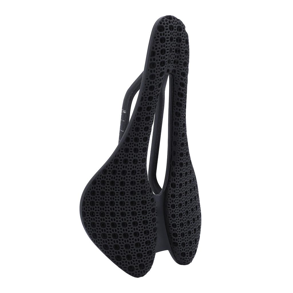 Road Cycling Seat Carbon Fiber Shock Absorption Comfortable Rapid Heat Dissipation Lightweight 3D Printed Cycling Saddle
