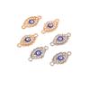 Evil Eye Bracelet & Earrings Set with Rhinestone Alloy