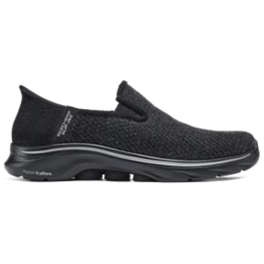 Skechers Go Walk Comfortable Low Top Casual Shoes Women Sneakers Black 125256-BBK