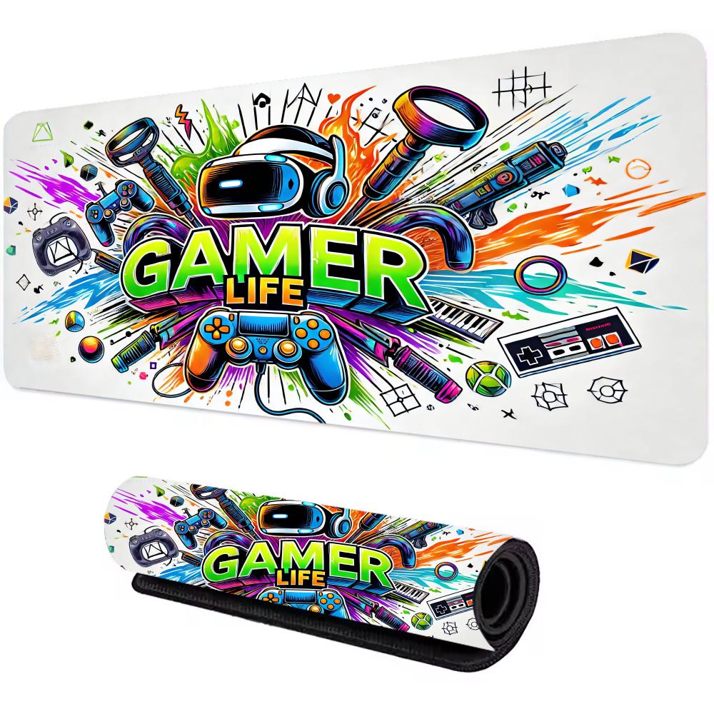 Game Mouse Pad Large Computer Office Game Table Mats XXL Rubber Antislip Gaming Keyboard Mousepads Long Desk Pads
