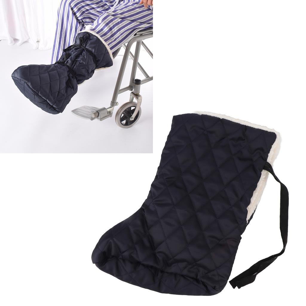 Cast Foot Warmer Cast Sock Lace Up Design Comfortable Thickened Keep Warm Foot Cast Toe Cover Sock For Leg Ankle Foot