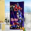 Love Transformers Customized Name Beach Towel Quick-Dry Soft Microfiber Perfect for Traveling Yoga Camping and Swimming