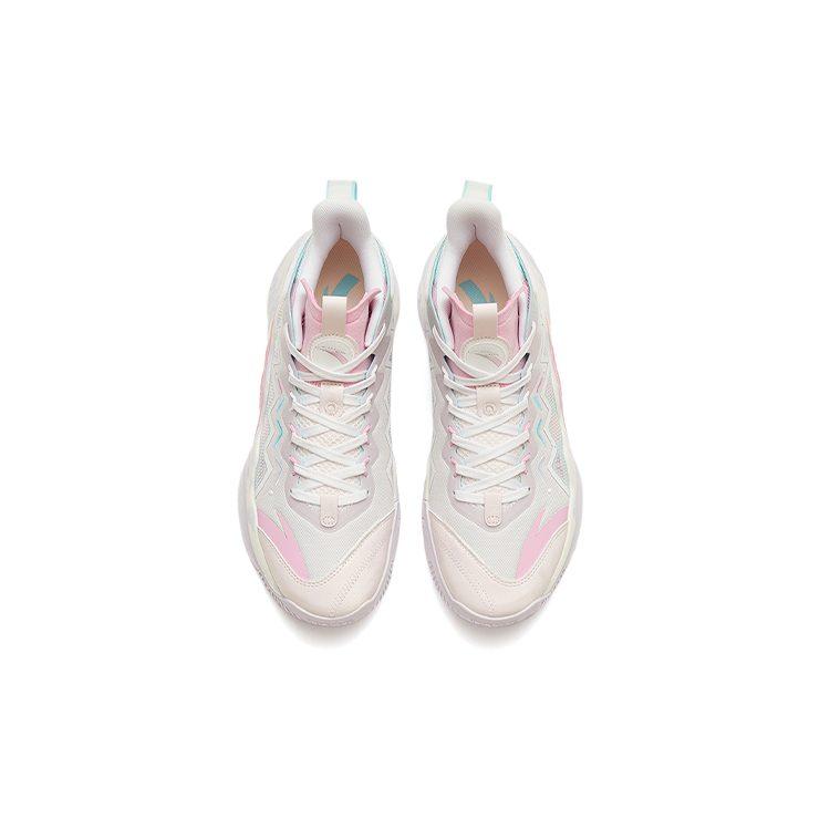 Anta Magic Cement Bubble Outfield Basketball Shoes 'White Pink' 912321610S-3