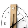 Creative Personality Modern Wood Wall Watch Simple Wall Clock Square Mute Wall Kitchen Clocks for Living Room Bedroom Decoration