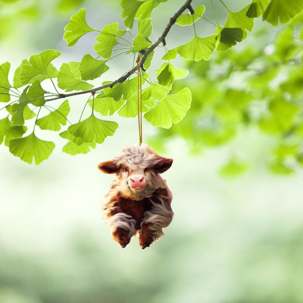 Delightful Animal Acrylic Hanging Decor Perfect For Christmas Trees And Car Styling Interior