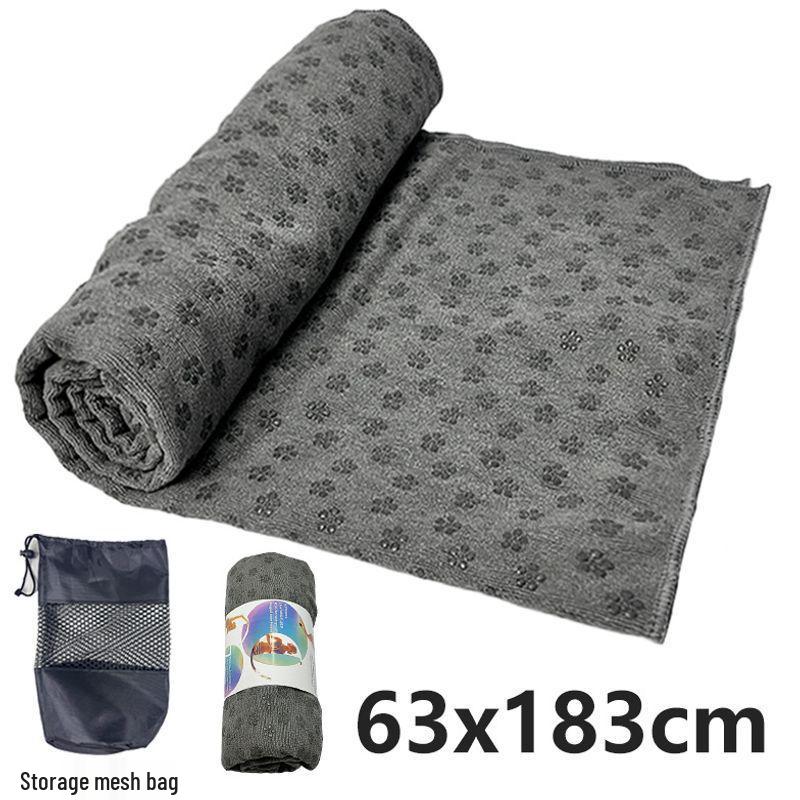 Yoga Mat: Non-slip Plum Blossom Dot, Lightweight, Machine Washable, Dirt-proof