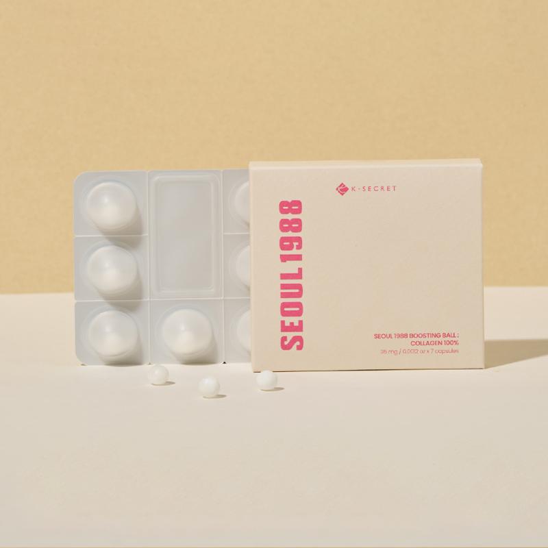 [K-SECRET] Seoul 1988 Boosting Ball: Collagen 100% 35mg