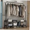 Hanging Clothes Rack One-pole Hanger Bedroom Simple Drying