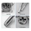 Metric Tap and Die Set with Wrenches and Tap Holders