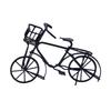 Miniature Bicycles Mini House Furniture Dollhouse Accessory Metal Bike Decorations Supplies Gift 1:12 Scale Black