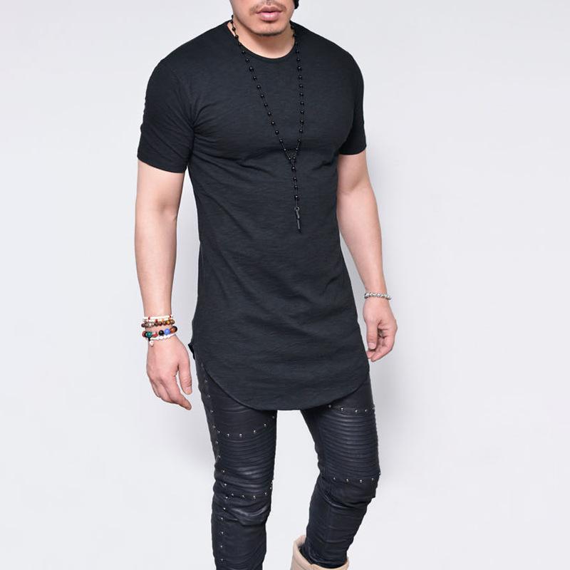 Men S Casual Slim Fit Round Neck Short Sleeve T Shirt