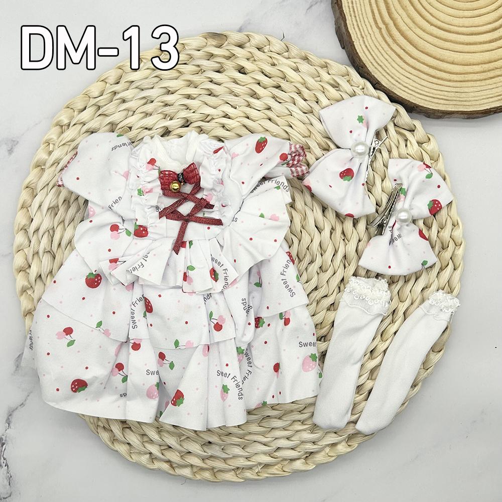 Bjd Dukker 30cm Anime Dukke Fullt Sett 1/6 Bjd 23 Ledd Bevegelig Kropp Med Skjørt Hatt Hodeplagg Jenter Kle På DIY Leker Reborn Kawaii