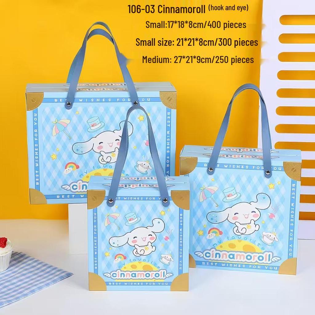 First Birthday Cartoon Gift Box for Kindergarten Party Favors