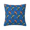 Marios  Game Cartoon Pillow Case Cushion Cover Creative Polyester Decor Pillowcase for Seat 18"