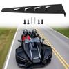 Aluminum Vent Hood Insert Heat Resistant Airflows Booster Ventilation Inserts Simple Installation Suitable for Vehicle