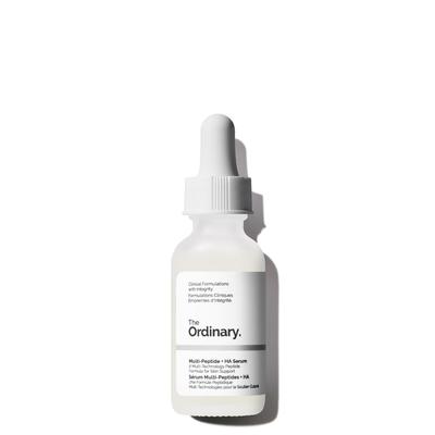 Suero facial multipéptido hialurónico The Ordinary (30 ml) Genuine Beauty Serum, cuidado de la piel seca, hidratante y antienvejecimiento [Premio Besco] + ácido (Suero MP+HA)
