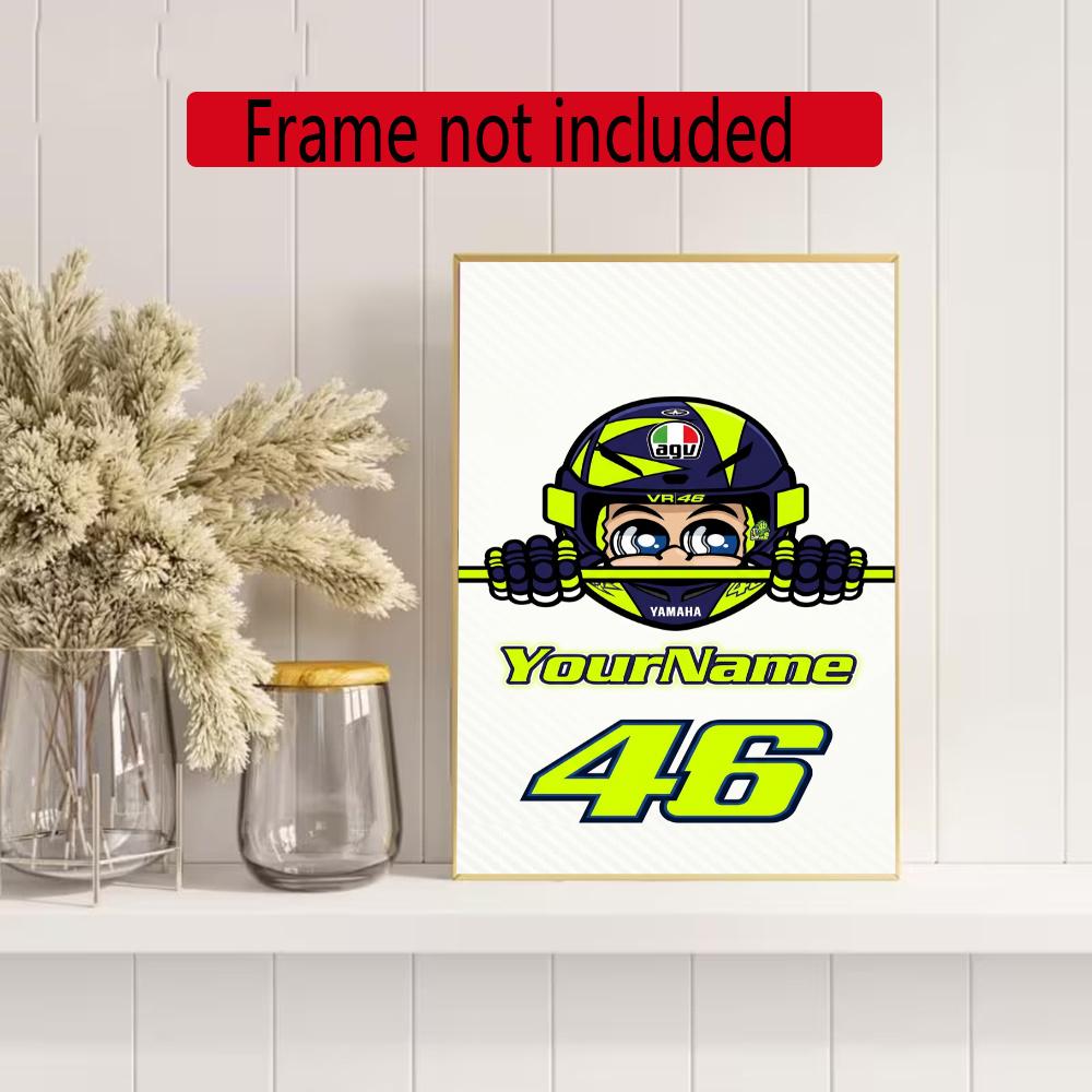 Doctor46 Customize Your Name Diamond Painting Round Diamond Rhinestones Mosaic Diamond Embroidery Wall Paintings Rhinestones Gift Frameless
