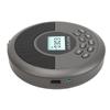 Portable CD Player USB BT Dual Speaker Rechargeable Disc Player for Home Car Travel Outdoor