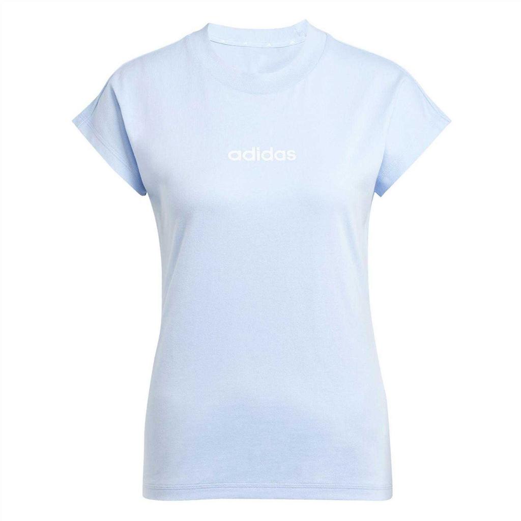 adidas Womens/Ladies Linear Cotton T-Shirt
