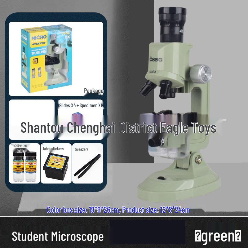 High-Definition Educational Microscope Toy for Primary School Students