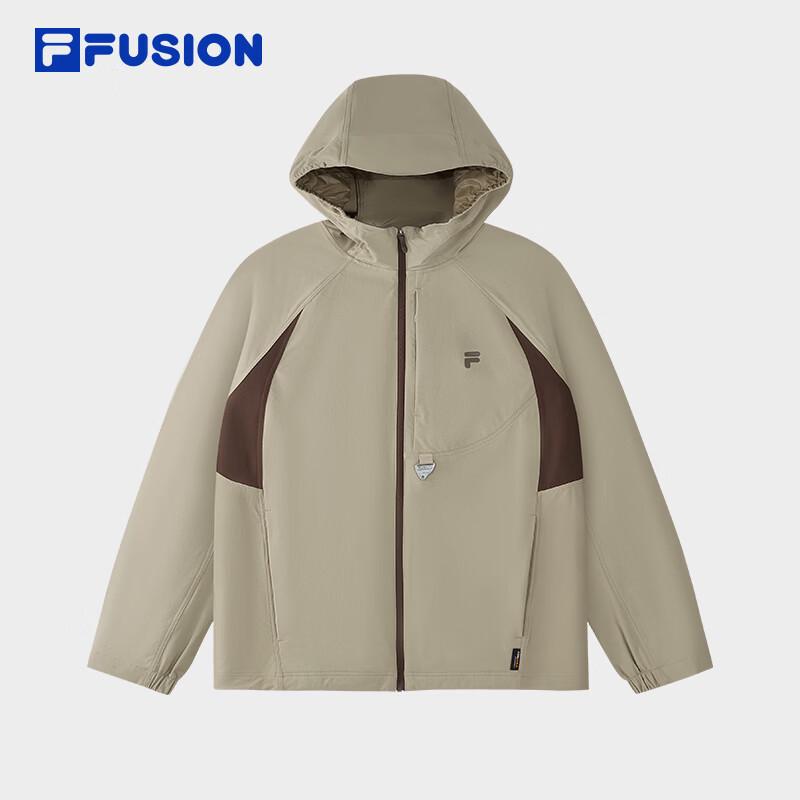 Fila Fusion Men's Color-block Hooded Woven Jacket