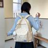 Schoolbag Cute Schoolbag Small Fresh Bag Girl Heart Polka Dot Bow Backpack Versatile High Value Flash Student Backpack
