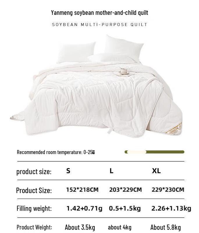 

Duoxi ai Meimiankang Soybean Mother-Child Quilt