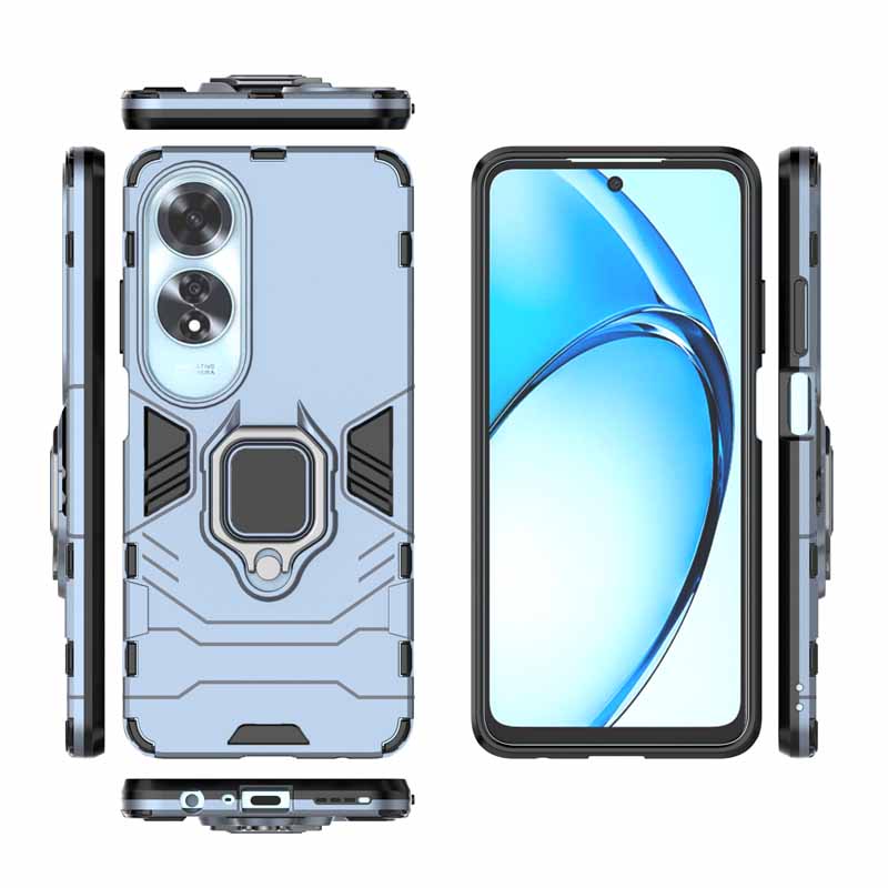 For Oppo A40 A60 4G Case Shockproof Magnetic Armor Holder Protect Back Coque for OPPO A60 A80 A 60 Phone Cover CPH2631 Fundas