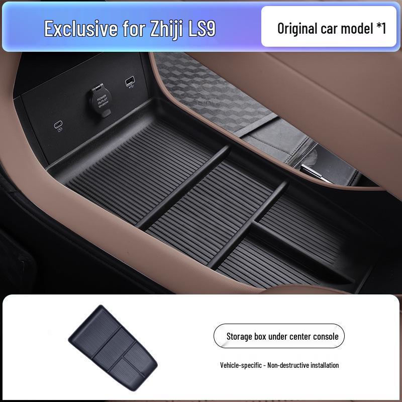 Zhiji LS9 Pudełko do przechowywania podłokietnika konsoli środkowej - Akcesorium do modyfikacji samochodu