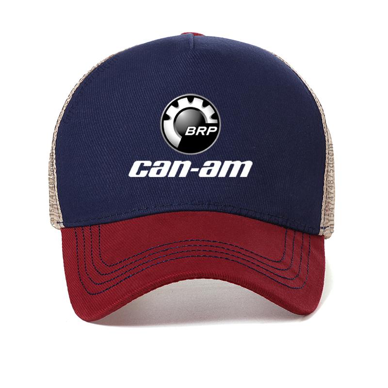 PLstar Cosmos Brp Can-am Nadruk 3D Czapka z daszkiem Nowa Moda Off-road Osobowość Unisex Kapelusz przeciwsłoneczny Letnie Siatkowe Czapki Snapback