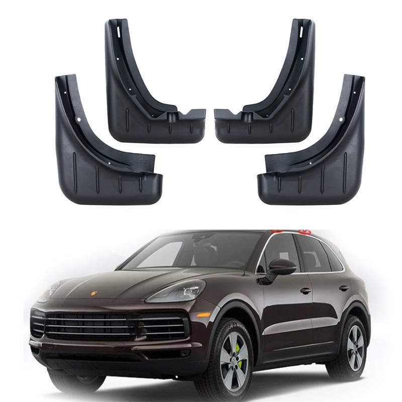 4pcs For Porsche Cayenne 957 958 2006-2010 2011-2017 2018-2025 Mud Flaps  Automobile Fender Mudguard Car Accessories