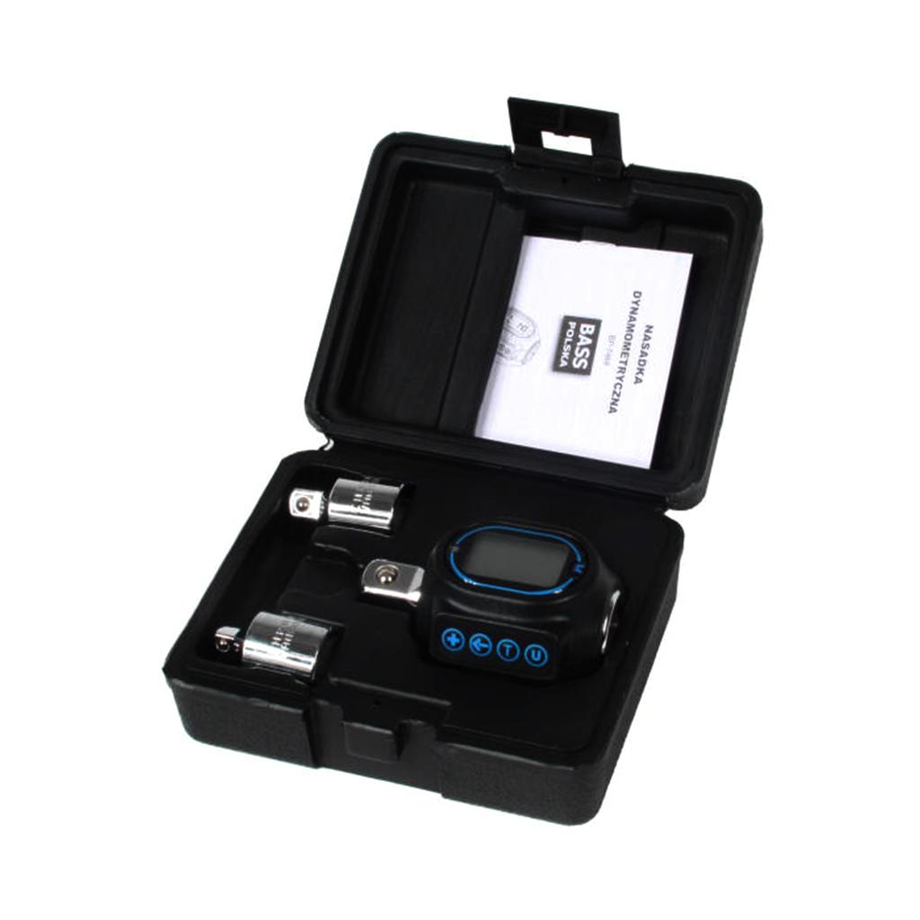 Torque Socket 1/2"", 3/8"", 1/4"", 0 - 200 Nm, Lcd Display