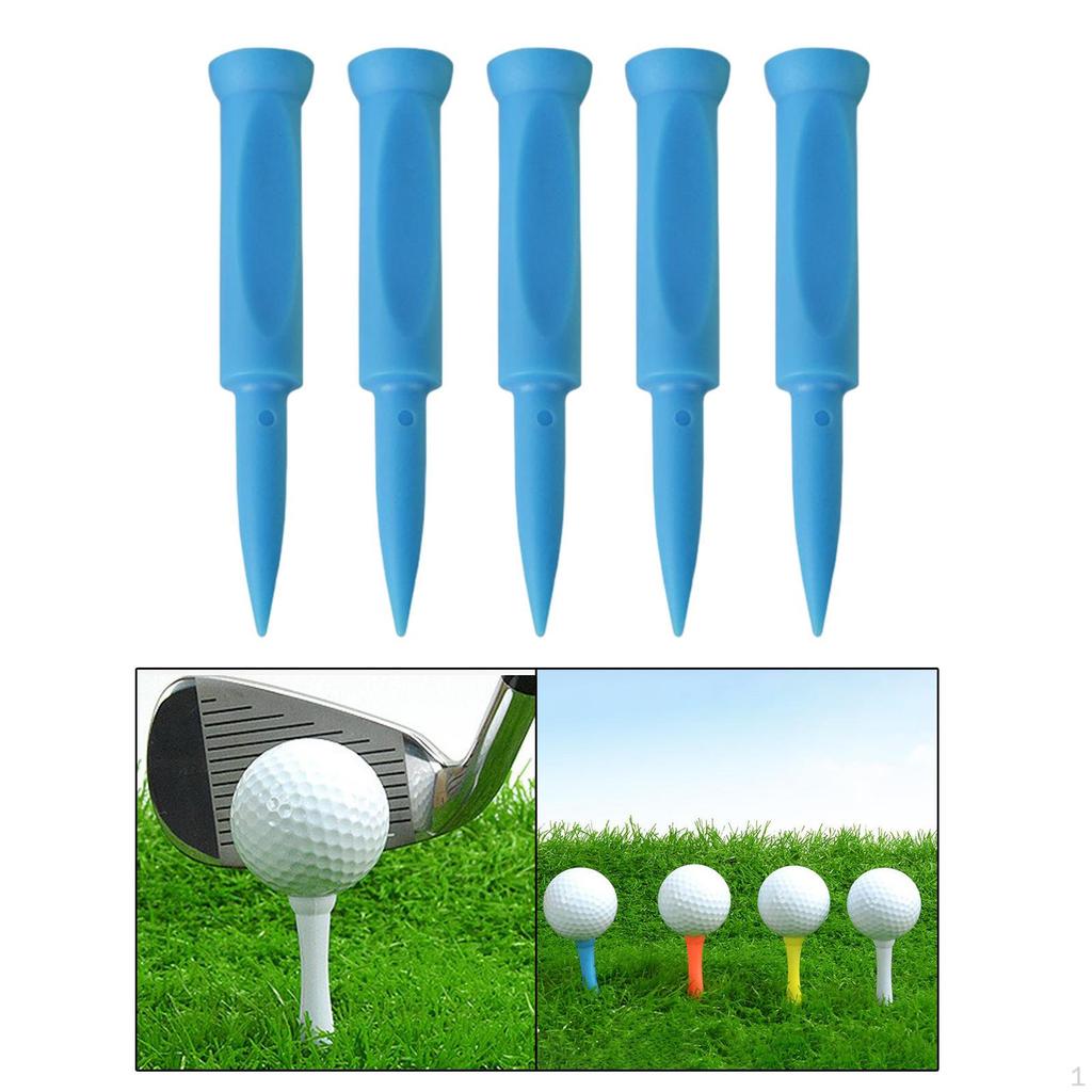 5-Piece Golf Tee Set for Simulator Use, Ideal Home and Office