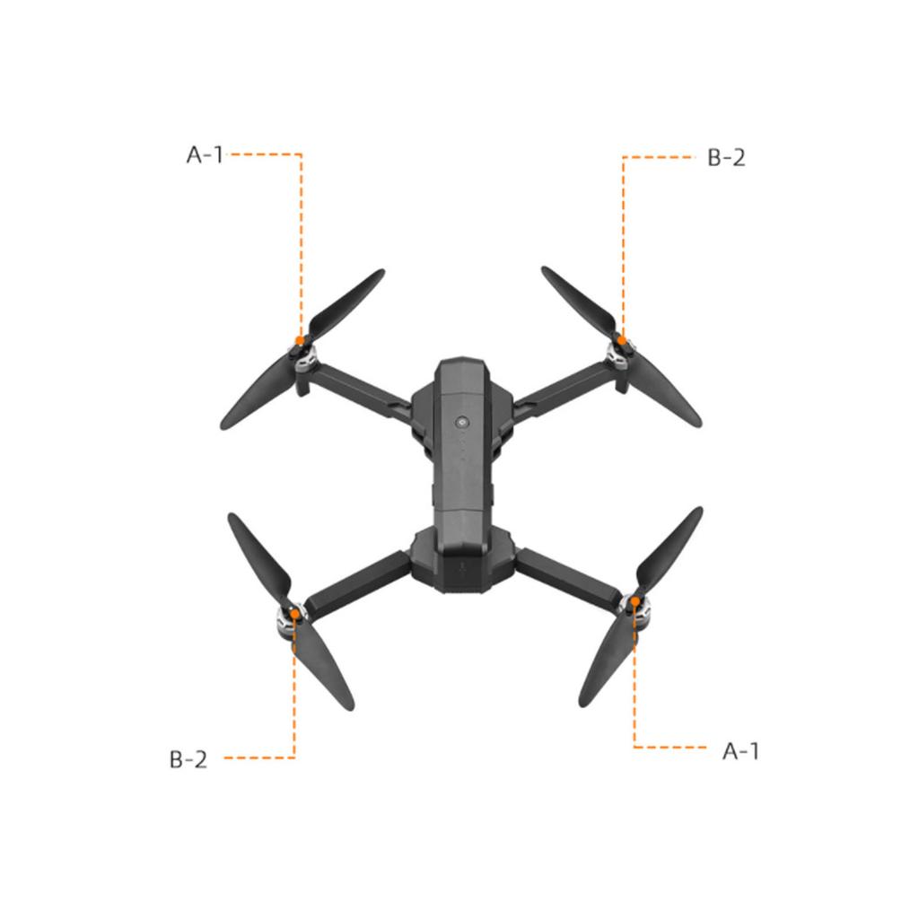 2 Pair Drone Propeller for SJRC F11S Drone Quadcopter Replacement Parts Accessories Black