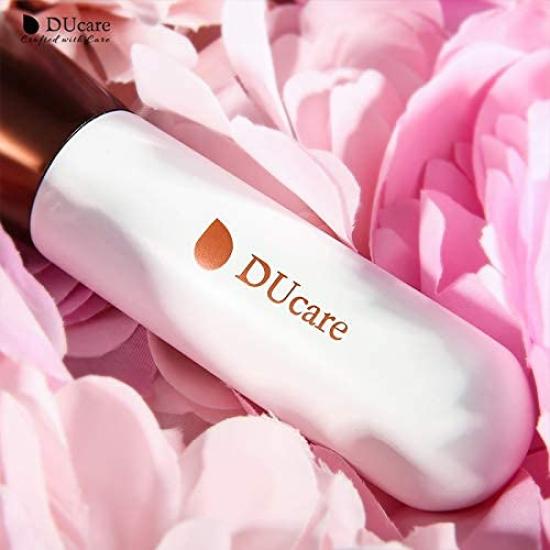 DUcare Foundation Face Concealer High Quality Round Makeup Easy to Use Flat Top White Brush, Brush, Brush, Taklon, Popular, Brush, Type,