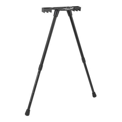 Metal Folding Table Legs for Camping Table, Computer Table, Height Adjustable DIY Folding Desk Leg Kit with Nylon Connectors