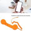 Wired Connection 3.5mm Plug Handset Adjustable Tone Radiation Proof Handset  Telephone Conversation